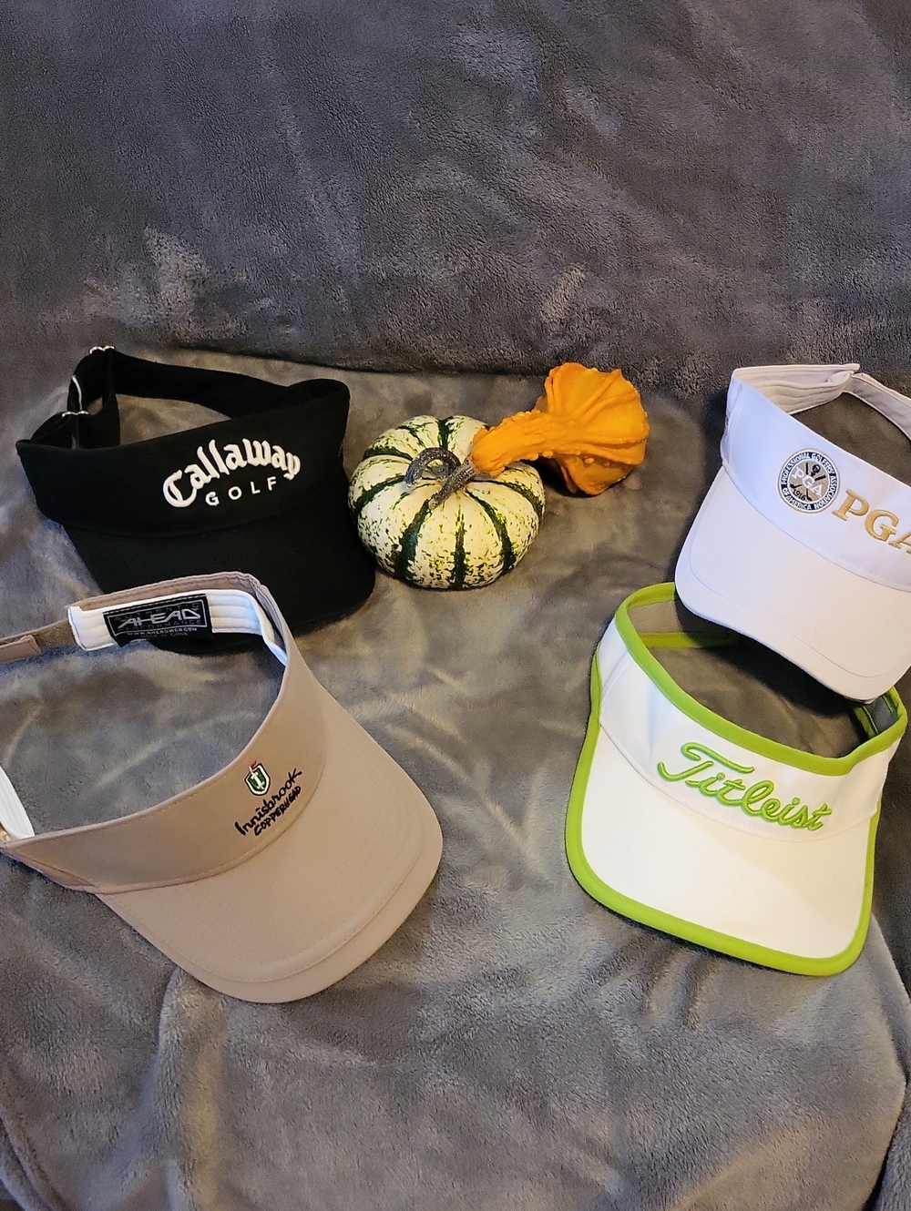 Callaway Black Kids Visor with Embroidered Logo